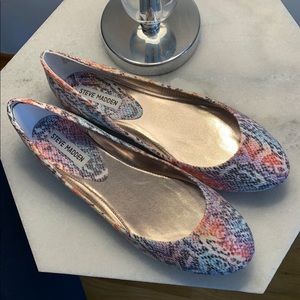 Steve Madden P-Heaven multi flat shoes.